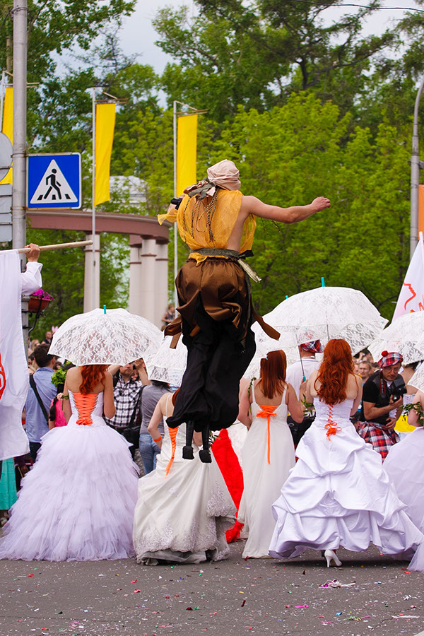 Карнавал «Шагаем вместе». Фото Владимира Смирнова, IRK.ru