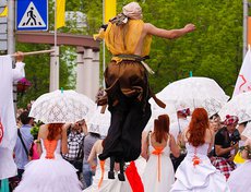 Карнавал «Шагаем вместе». Фото Владимира Смирнова, IRK.ru