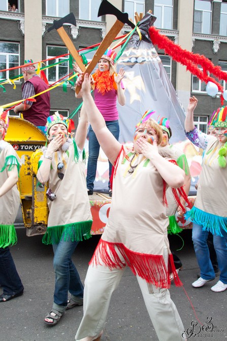 Карнавал в Иркутске. Автор фото - Валерий Зонов