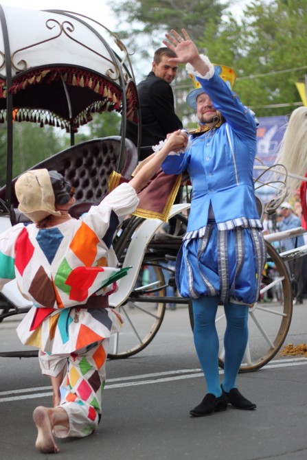 Карнавал в Иркутске. Автор фото - Елена Арыкова