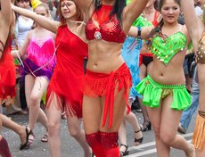 Карнавал в Иркутске. Автор фото - Валерий Зонов