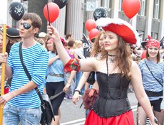 Карнавал в Иркутске. Автор фото - Валерий Зонов