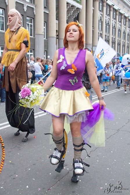 Карнавал в Иркутске. Автор фото - Валерий Зонов