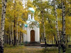 Часовня в парке Победы, Ангарск. Фото Альберт Конашков.