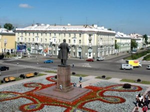 Площадь Ленина в Ангарске. Фото Живой Ангарск.