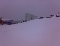 Ураган в микрорайоне Зеленый. Фото Юрия Ачимова.