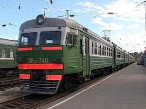 Электропоезд. Фото из архива АС Байкал ТВ.