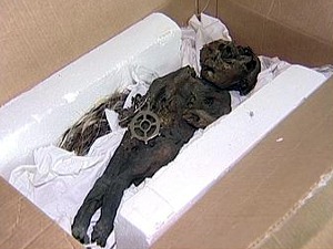 Байкальская мумия. Фото из архива АС Байкал ТВ.