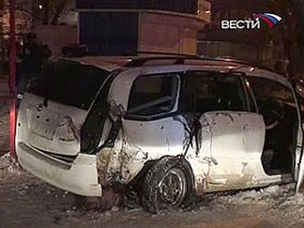 Автомобиль виновного в ДТП. Фото Вести.ру.