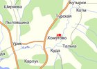 Фрагмент карты. Скриншот с сайта maps.yandex.ru.