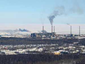 Байкальский целлюлозно-бумажный комбинат. Фото с сайта www.agia.ru.
