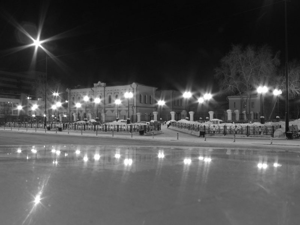 Номинация «Архитектура». 2-место. «Танец фонарей». Автор — Дмитрий Подшивалов.