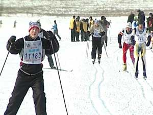 Иркутские лыжники. Фото из архива АС Байкал ТВ.