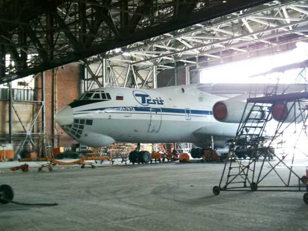 ИЛ-76, 1994 год. Фото Ильи Ожегова.