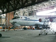 ИЛ-76, 1994 год. Фото Ильи Ожегова.