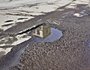 И в мутных лужах отражаются дома… Городская романтика.