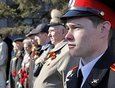 Торжественная встреча участников автопробега.