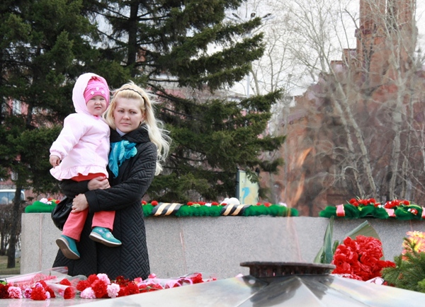 7 мая в Иркутске. Фото Анны Зарубиной.