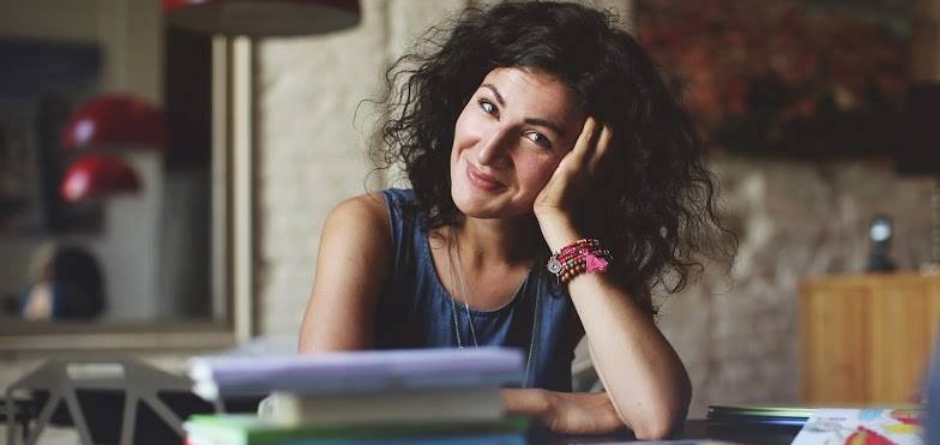 Мария Орлова, участница Международного книжного фестиваля в Иркутске. Фото с сайта www.irkniga.ru