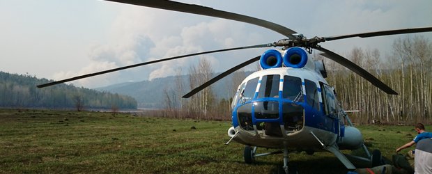 Как летчики-наблюдатели участвуют в тушении лесных пожаров в Иркутской области