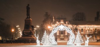 Поддерживаем новогоднее настроение. Где в Иркутске продолжают работать праздничные площадки?