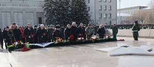 Поздравления первых лиц Иркутской области с Днем защитника Отечества