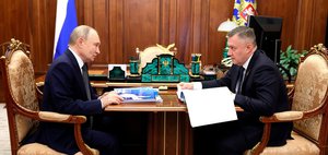 Встреча Владимира Путина с губернатором Иркутской области Игорем Кобзевым: главные темы