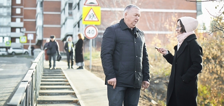 Новый сквер и ремонт тротуаров: Василий Донских рассказал, как изменился округ № 26