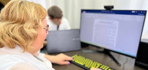 Иркутское общество слепых обустроило рабочее место для сотрудника за счет отделения Соцфонда