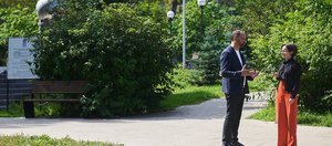 Реконструкция Улан-Баторской и передача федеральных земель городу. Александр Сафронов — об округе № 32