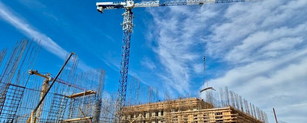 Строительство будущего: в Шелехове возводят современный жилой квартал «Атмосфера»