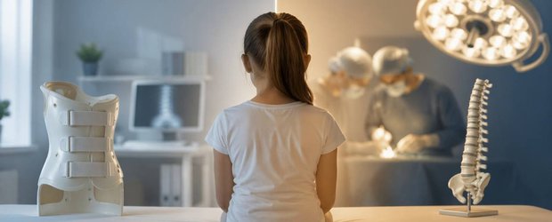 Что делать, если у ребенка сколиоз: корсет Шено или операция