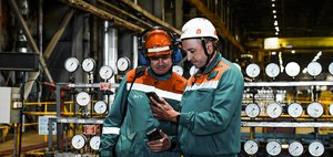 Новый цифровой инструмент энергетика: на Ново-Иркутской ТЭЦ внедрили «Мобильный обходчик»