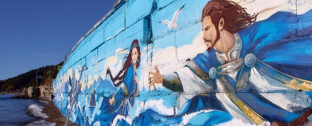 В Листвянке появился новый арт-объект, посвящённый легендам Байкала