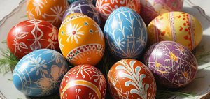 Красим яйца, печем пасху и куличи. Проверенные рецепты