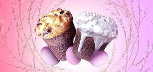 Необычный кулич: с цедрой лимона, мускатным орехом и коньяком