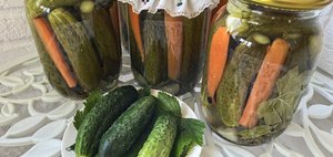 Открываем сезон заготовок: огурцы, маринованные с морковью