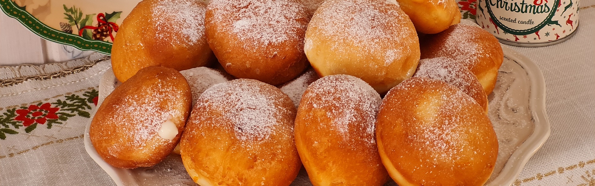 Декабрьский десерт: пончики с начинкой для вашего праздника