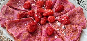 Розовые блины от Арины Родионовны