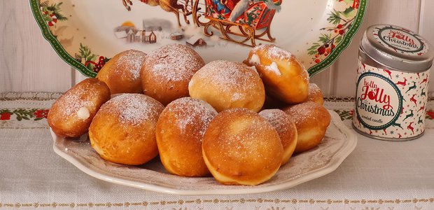 Декабрьский десерт: пончики с начинкой для вашего праздника