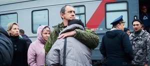 Фоторепортаж: как провожали первых мобилизованных из Иркутской области