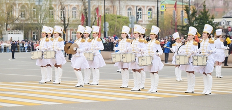Парад Победы в Иркутске