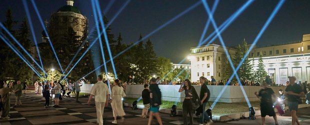 «Лучи Победы»: патриотическая акция прошла в Иркутске