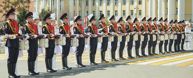 Парад Победы в Иркутске
