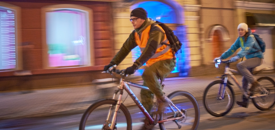 Заезд в поддержку акции «Час Земли» состоялся в Иркутске.