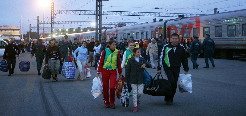 Из Ростовской области в наш регион приехало 606 вынужденных переселенцев, жителей Луганской, Донецкой областей.