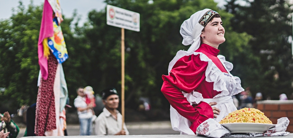 Культурно-спортивная программа прошла на острове Юность.