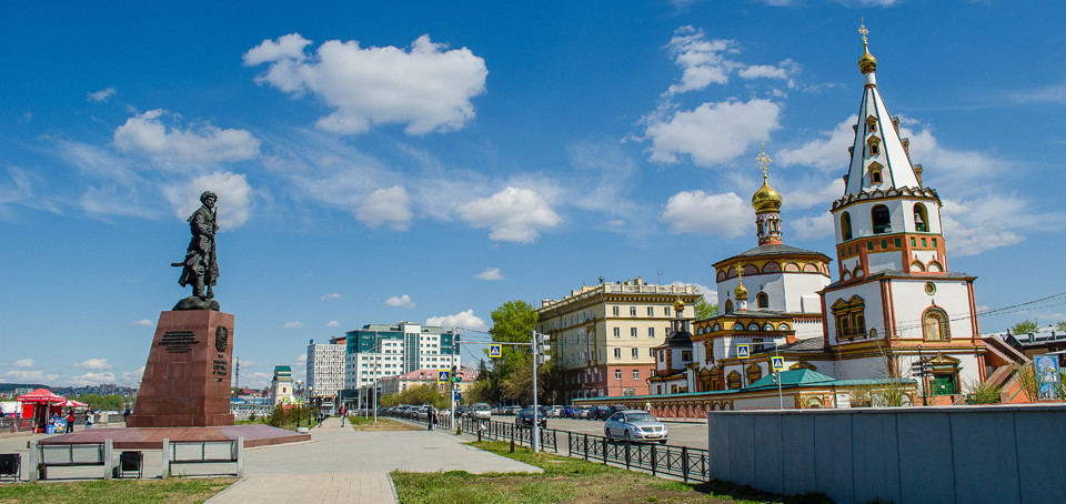 Фотоэкскурсия по туристической зелёной линии Иркутска.