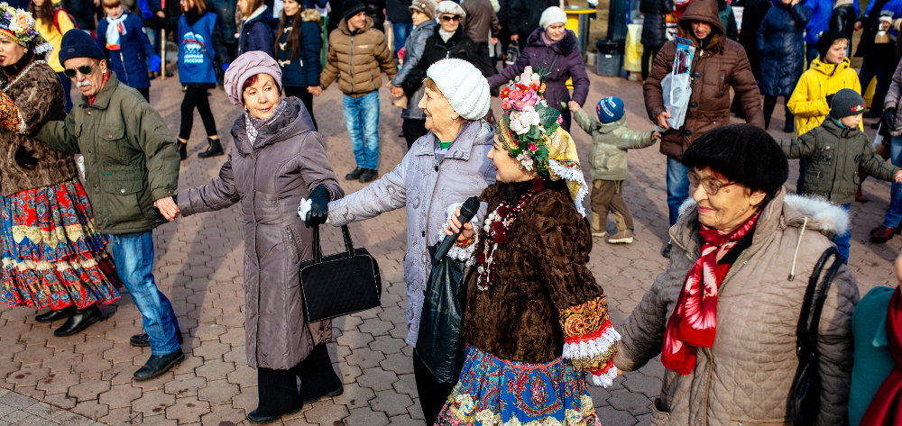 Праздник прошел в сквере имени Кирова.