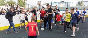 «Футбол в сердце Сибири»: спортивный фестиваль прошел в Иркутском районе
